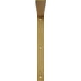 thumbnail image 3 of Ekena Millwork 2"W x 18"D x 18"H Hamilton Steel Bracket, Hammered Gold, 3 of 11