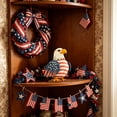 thumbnail image 6 of Nkmbld 4th of July Table Decorations Patriotic Eagle Figurine Tiered Tray Decor for 250th Anniversary Tabletop Centerpieces Home Kitchen Office Desk Shelf, 6 of 8