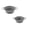 S+M, variant on Silicone Collapsible Colander, Space Saving Pasta Strainer for Kitchen RV Camping, BPA Free Heat Resistant, Dishwasher Safe