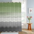 thumbnail image 4 of Shower Curtains for Bathroom, Sage Green Gray Waterproof Fabric Shower Curtain, Vintage Country Ombre Chic Wooden Grain Decorative Bathroom Curtain for Bathtub, 36"x72", No Hooks Included, 4 of 9