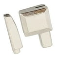 thumbnail image 1 of #5 Metal Zipper Latch Slider Retainer Insertion Pin Zipper Repair White Gold, 1 of 9