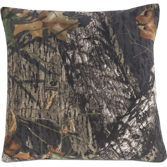 Mossy Oak Shadow Grass Blades Square Pillow Cover