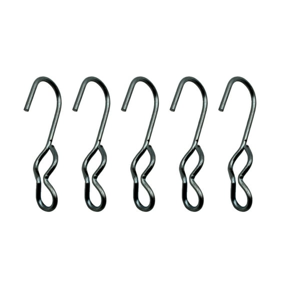 RAParts S J Hooks 5 Piece Set Steel Construction for Rope Shock Cord Bungee Cord