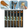 thumbnail image 2 of Wood Grain Professional Nylon Paint Brush Art Painting Supplies diy, 2 of 4