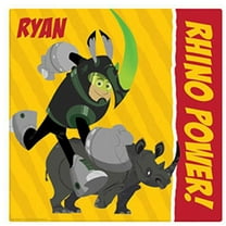 Personalized Wild Kratts Rhino Power 11" x 11" Canvas Wall Art