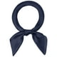 thumbnail image 1 of Bufandas de mujer de 70 cm, pañuelo cuadrado puro de Color liso liso, pañuelo para el cuello, pañuelo para el cuello Azul marino 70x70cm/27.56x27.56(LxW), 1 of 5