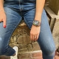 thumbnail image 4 of Correa para apple watch compatible con 38mm / 40mm metálica+ Case completo protector de pantalla Mamá Pulpo  Milanese mica completa, 4 of 7