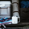 thumbnail image 6 of GROSCHE Everest Stainless Steel Coffee Mug 14oz with Lid and Handle, White, 6 of 10