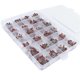 thumbnail image 4 of 960Pcs Ceramic Capacitor In Line DIY Electronic Components 2PF-0.1UF 24 Value Assortment Kit, 4 of 5