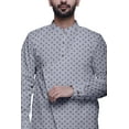 thumbnail image 3 of Atasi Cotton Long Kurta Pajama Set For Men Designer Casual Kurta Pajama Clothing, 3 of 3