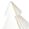 thumbnail image 4 of Paper Christmas Tree Tabletop Decorations, White, 3 Count, by Holiday Time, 4 of 8