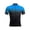 Blue B., variant on Mens Cycling Jersey Short Sleeve Bike Shirts Full Zip Gradient Print Quick Dry Sun Protection Shirt Riding Biking Tops, Size M