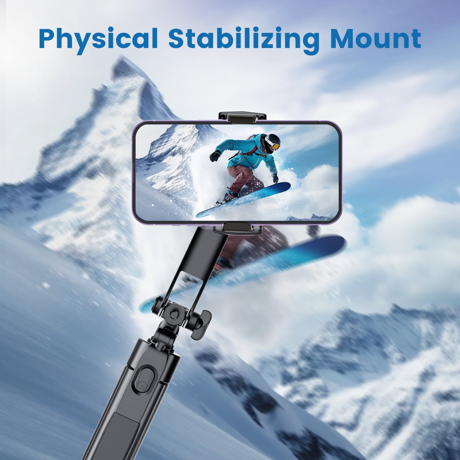 Avoalre 67" Selfie Stick Tripod with Fill Light & Remote photo 7