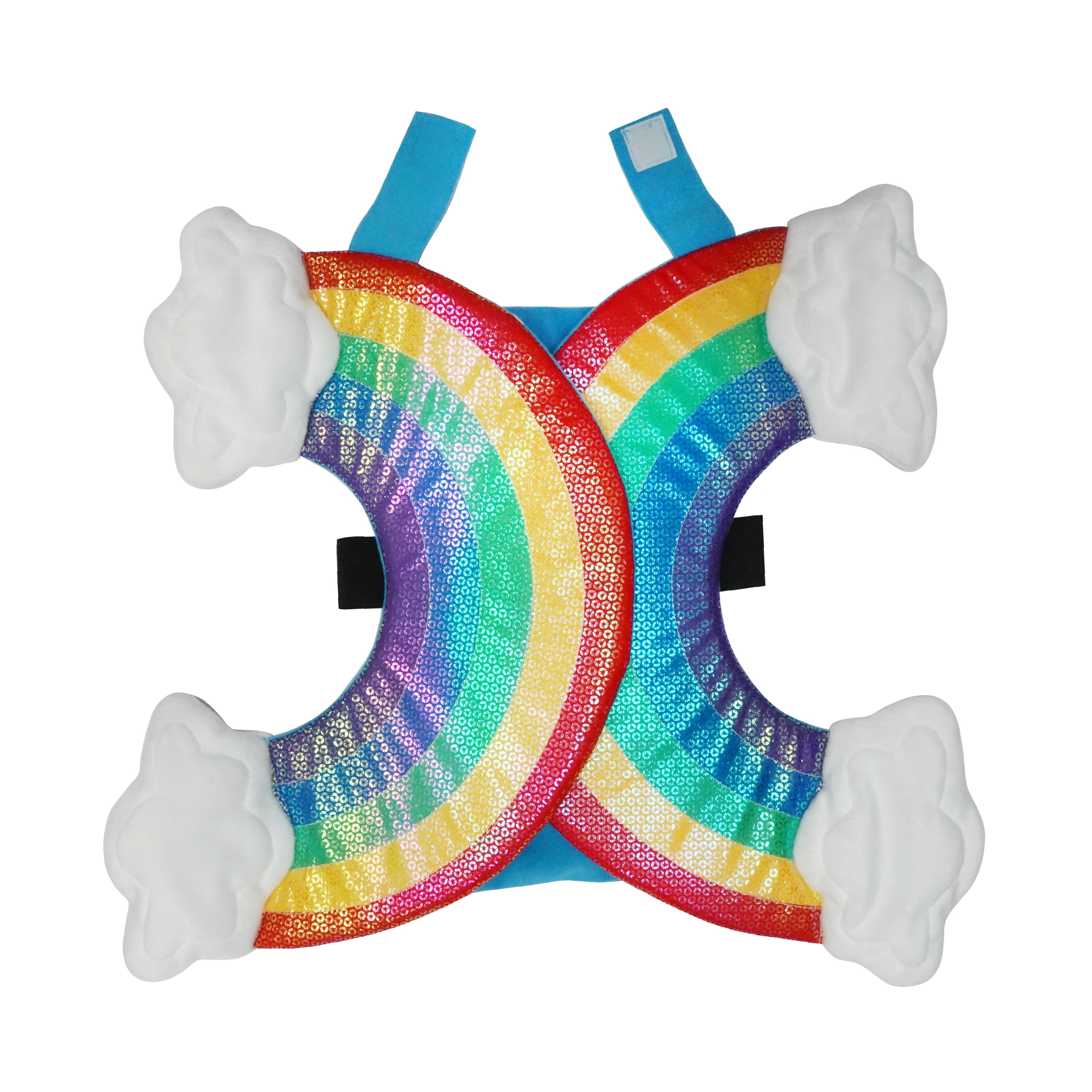 Best Furry Friends Costume for Dogs or Cats, Rainbow, Small