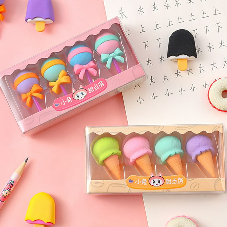 FunErasers-Ice Cream Mini Erasers for Kids – FUN ERASERS
