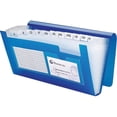 thumbnail image 4 of Office Depot® Brand Poly 13-Pocket File, Check Size, Blue, 4 of 5