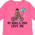 thumbnail image 4 of Inktastic My Nana Papa Love Me Grandchild Boys Long Sleeve Toddler T-Shirt, 4 of 5