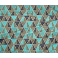 thumbnail image 5 of oneOone Tissu Polyester Lycra Triangle Imprimé Géométrique BTY 56 Pouces de Large, 5 of 5