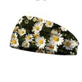 thumbnail image 3 of Wide Floral Print Headband for Women - Stretchy Elastic Non-Slip Yoga Band with Boho Scarf Style - Soft Sweat Wicking Sports Wrap Multicolor, 3 of 3