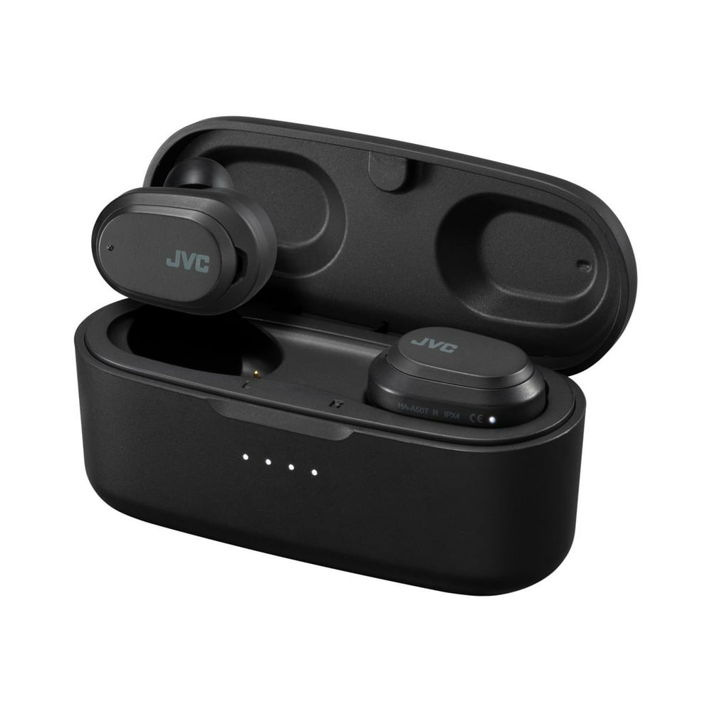 JVC HAA50TB Truly Wireless Earbuds Noise Cancelling Earbuds with Memory