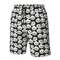 thumbnail image 4 of Susaid Panda Bear Print Men's Swim Trunks Hawaiian Bathing Mesh Lining Suit Swimsuits Beach Shorts with Pockets-XX-Large, 4 of 6