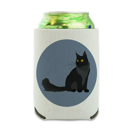 

Maine Coon Cat Can Cooler - Drink Sleeve Hugger Collapsible Insulator - Beverage Insulated Holder
