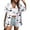 White, variant on MOUSYA Western Button Down Shirt Women: Cowgirl Short Sleeve Boho Tops Hawaiian Tropical Graphic Tees Summer Vacation Outfit