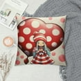 thumbnail image 2 of Nawypu  Valentine Pillow Covers Gnome Throw Pillow Covers Holiday Anniversary Wedding Cushion Pillow Case for Sofa Couch Valentine’s Day Decorations Throw Pillow Cover, 2 of 5
