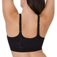 thumbnail image 3 of Bali BLACK Breathe Cotton Modal Bralette, US 3X-Large, 3 of 4
