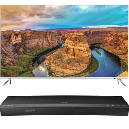 Samsung 65-Inch 4K SUHD Smart HDR 1000 LED TV – KS8000 8-Series (UN65KS8000FXZA) with Samsung 3D Wi-Fi 4K Ultra HD Blu-ray Disc Player Samsung 65-Inch 4K SUHD Smart HDR 1000 LED TV – KS8000 8-Series (UN65KS8000FXZA) with Samsung 3D Wi-Fi 4K Ultra HD Blu-ray Disc Player
