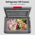 thumbnail image 5 of Smad Refrigerator 20L Electric Cooler 12V/24V Convertible Freezer -4℉-68℉ Portable, Car Camping RV, 5 of 6