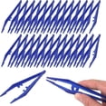 thumbnail image 3 of 50Pcs Plastic Tweezers,Forceps Crafting Tool for Kids Home School DIY, 3 of 5