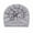 Gray, variant on Baby Bonnet Fall Winter Toddler Baby Boys Girls Flowers Knitted Floppy Windproof Warmth Ear Protection Children Hat White One Size 0-24 Monts