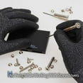 thumbnail image 4 of DEX FIT CRU553 BlackGrey Level 5 Cut Resistant Gloves (Power Grip, Durable Foam, X-Small) - 1 Pair, 4 of 7