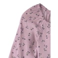 thumbnail image 3 of The Children's Place Girls Long Sleeve Floral Ruffle Dress, Sizes XS-XXL, 3 of 4