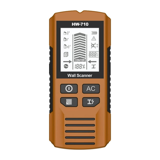 Detector de metales de pared, localizador de cables, detección de perforaciones, sensor multifunción, precisión industrial, para construcción, reparación de electrónica, construcción de