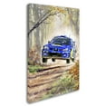Trademark Fine Art 'Rally Car' Canvas Art by The Macneil Studio