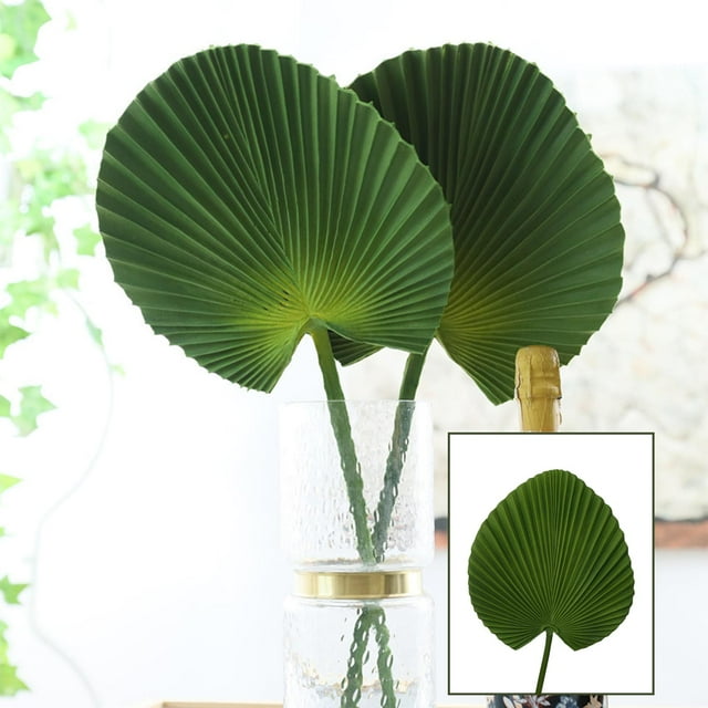 Hoja artificial Soledad follaje tropical 65 cm para arreglos florales hogar boda