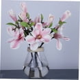 thumbnail image 4 of TABLETREANDS 5Ud Flor Artificial Magnolia De Tela Para Creativa En Casa Y Eventos, 4 of 8