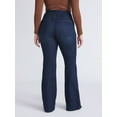 thumbnail image 3 of Sofia by Sofia Vergara Women's and Women's Plus Melisa Flare High Rise Pull On Jeans, 30.5", 32.5" and 34.5" Inseams, Sizes 0-28, 3 of 5