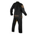 thumbnail image 4 of Raven Fightwear Men's Berserker Jiu Jitsu Gi BJJ Uniform Black, 4 of 6
