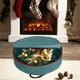 thumbnail image 4 of Herunwer Wreath Storage Bag Round Holiday, Easter, Fall & Christmas Artificial Wreaths & Garland- Red Canvas Tote, 4 of 6