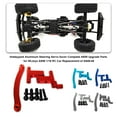 thumbnail image 4 of fastboy Aluminum Alloy Steering Servo Saver Complete For 1/18 Hobbico Dromida Precision Control With CNC Dark Blue 1Set, 4 of 6