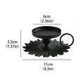 thumbnail image 3 of Vintage Wrought Iron Aromatherapy Candle Holder - Retro Candle Holder Candlestick Holders Candlelight Stand for Dining Room Home Decoration Display, 3 of 6