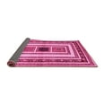 thumbnail image 2 of Ahgly Company Indoor Rectangle Abstract Pink Contemporary Area Rugs, 2' x 5', 2 of 4