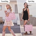 thumbnail image 6 of Large Capacity Tote Bag,Red Strawberry Plants Fruit Pink Pattern Handbag Fashion Luxury Tote Bag,15.7"x13"x 5.1" Inches,Laptop Compatible, 6 of 6