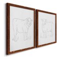 thumbnail image 3 of Limousin Cattle I - Premium Framed Canvas 2 Piece Set - Ready to Hang, 3 of 7