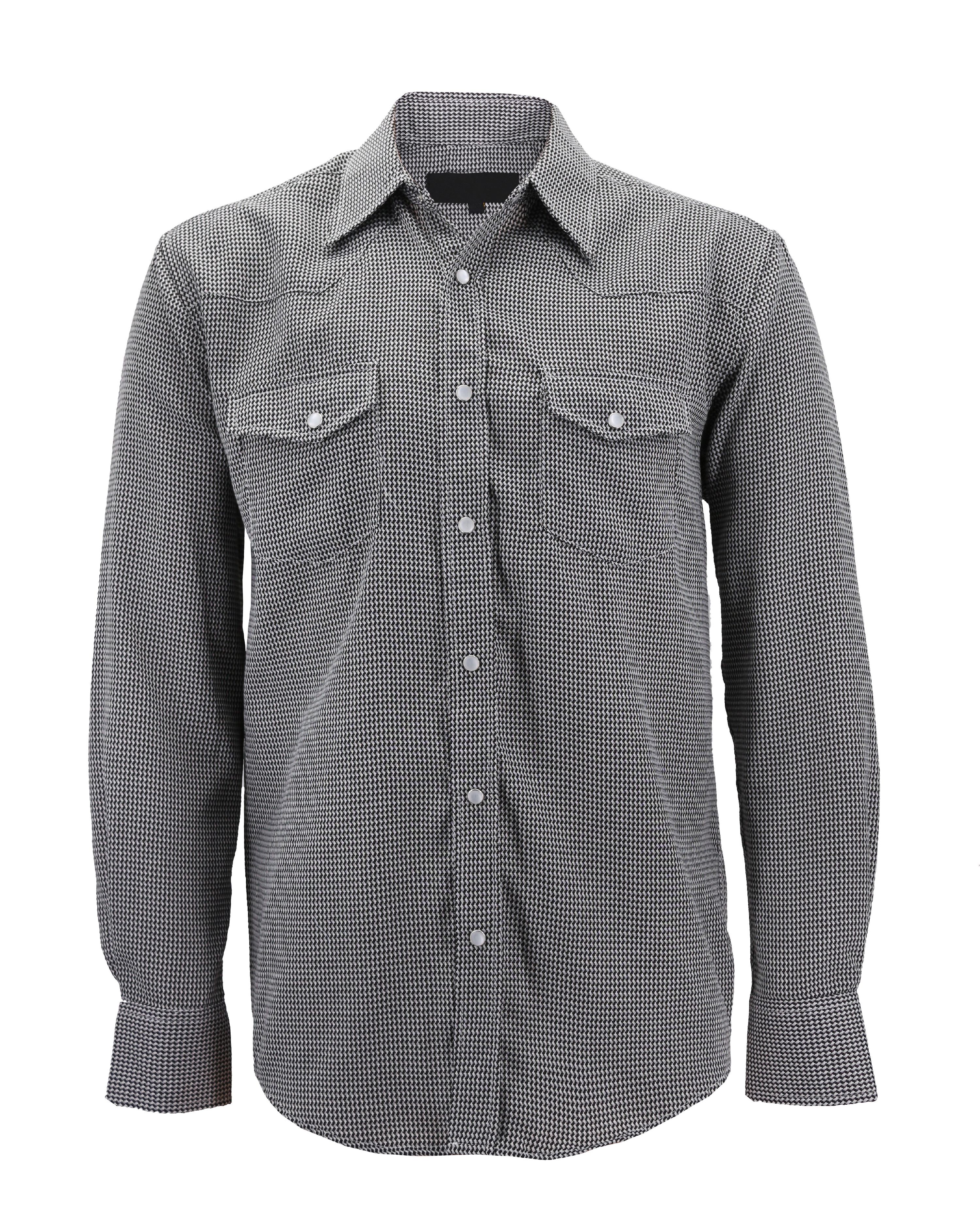 LW Men's Western Button Up Long Sleeve 