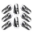 thumbnail image 1 of ELAYARD 8Ud Soportes Para Estante De Vidrio Resistentes Y Duraderos Color Plata Para Muebles, 1 of 6
