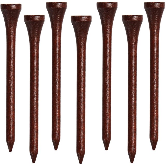 Tees de golf, 2 3/4 pulgadas, 70 unidades, Tee de golf de madera de lujo profesional, Tee de golf de madera dura natural Namotu CZYD-HY88-4